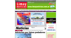 Desktop Screenshot of limaynoticias.com.ar